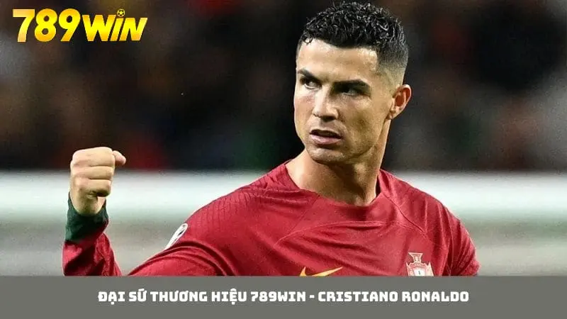 Cristiano Ronaldo là đại sứ thương hiệu rất thành công của 789WIN