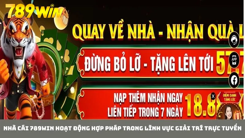 789WIN được cấp giấy phép đầu đủ về dịch vụ giải trí trực tuyến
