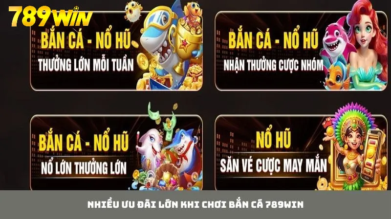 Đa dạng khuyến mãi cho thành viên chơi bắn cá 789WIN