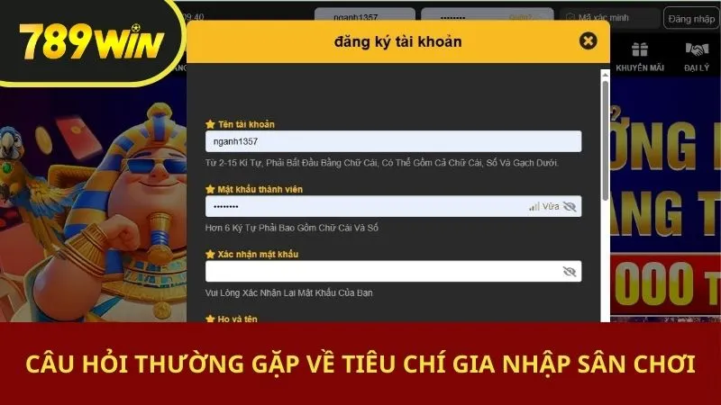 Câu hỏi thường gặp về tiêu chí gia nhập sân chơi