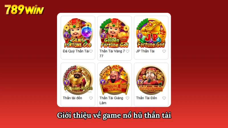 Kho game nổ hũ thần tài tại nhà cái hàng đầu