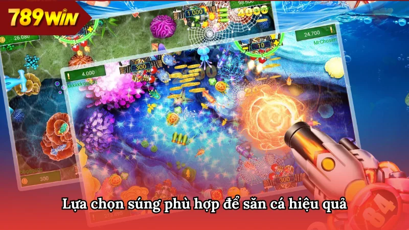 Lựa chọn súng phù hợp để gom được nhiều xu hơn