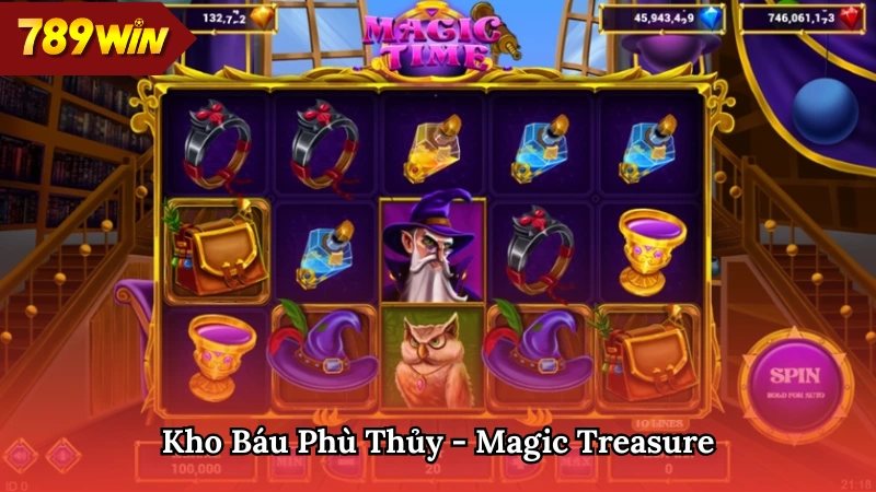 Mãn nhãn với nổ hũ Magic Treasure