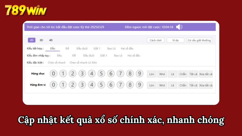 Cập nhật kết quả XSMB theo thời gian thực